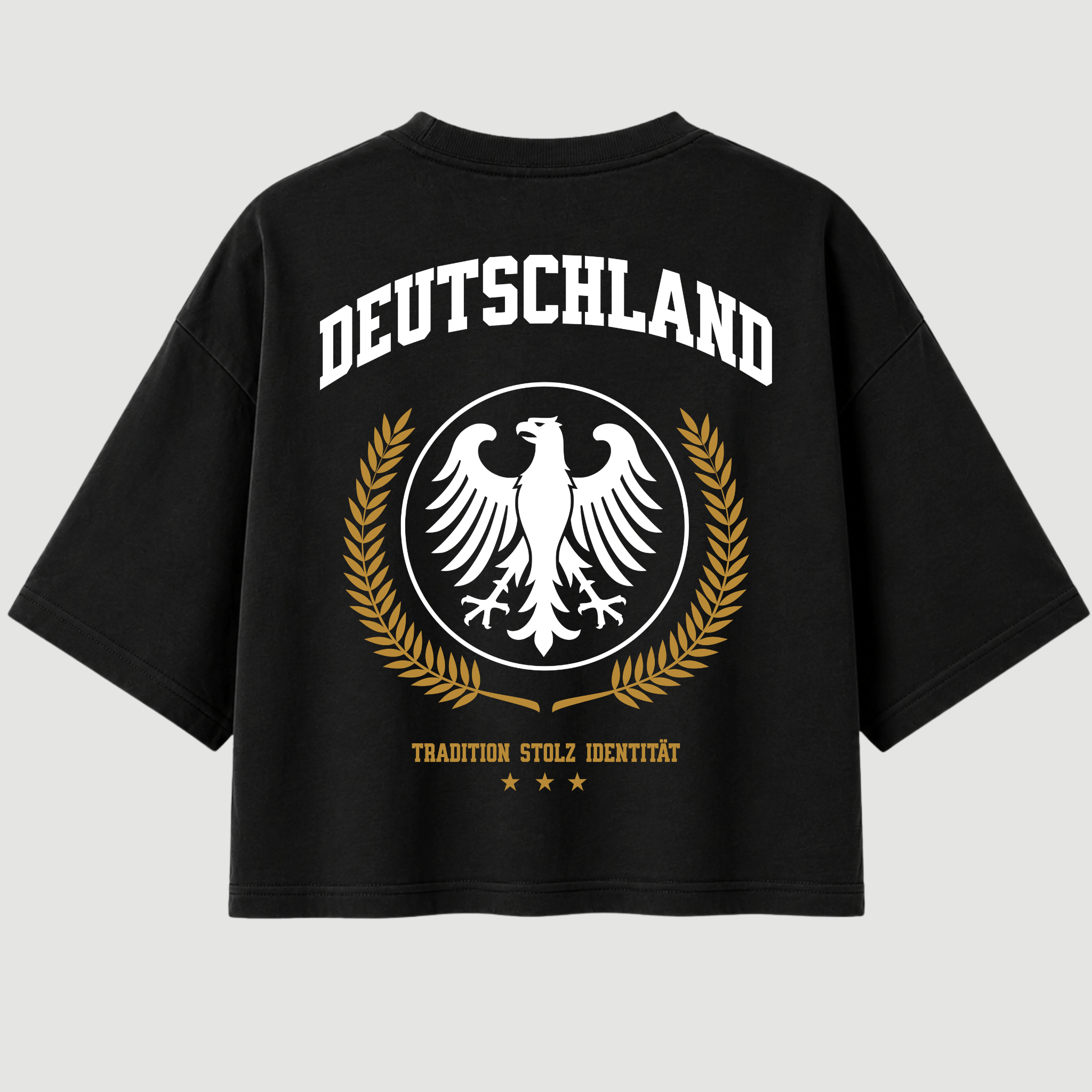 Deutschland Tradition Stolz Identität Cropped Tee
