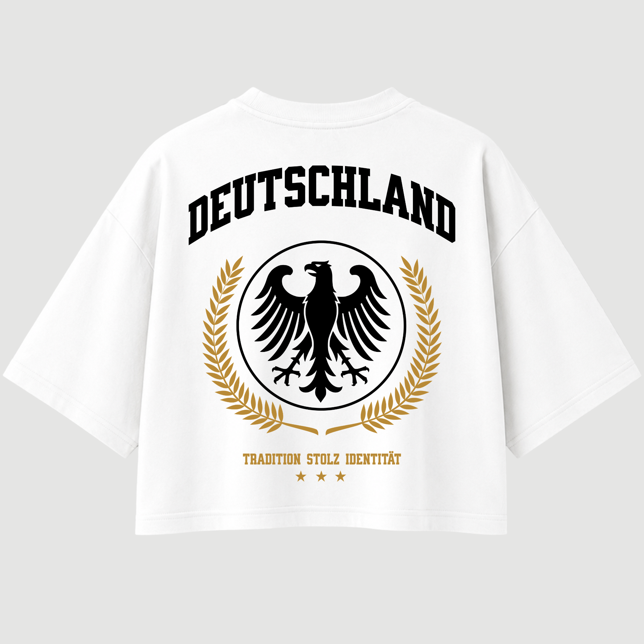 Deutschland Tradition Stolz Identität Cropped Tee