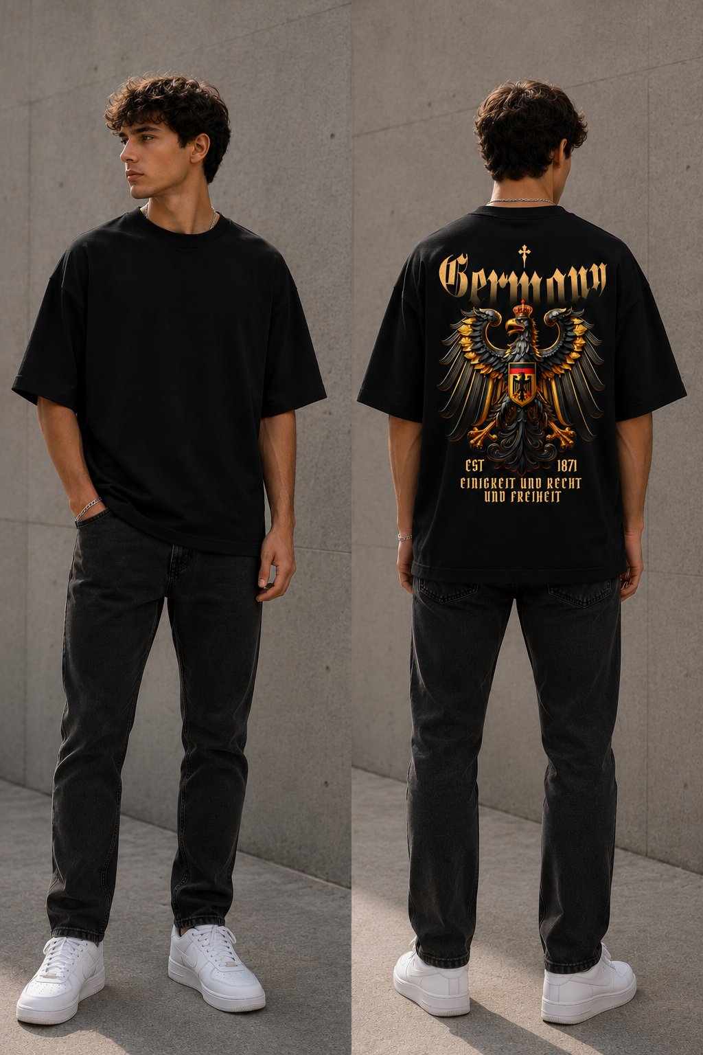Germany 1871 | Heavy  Oversized Shirt