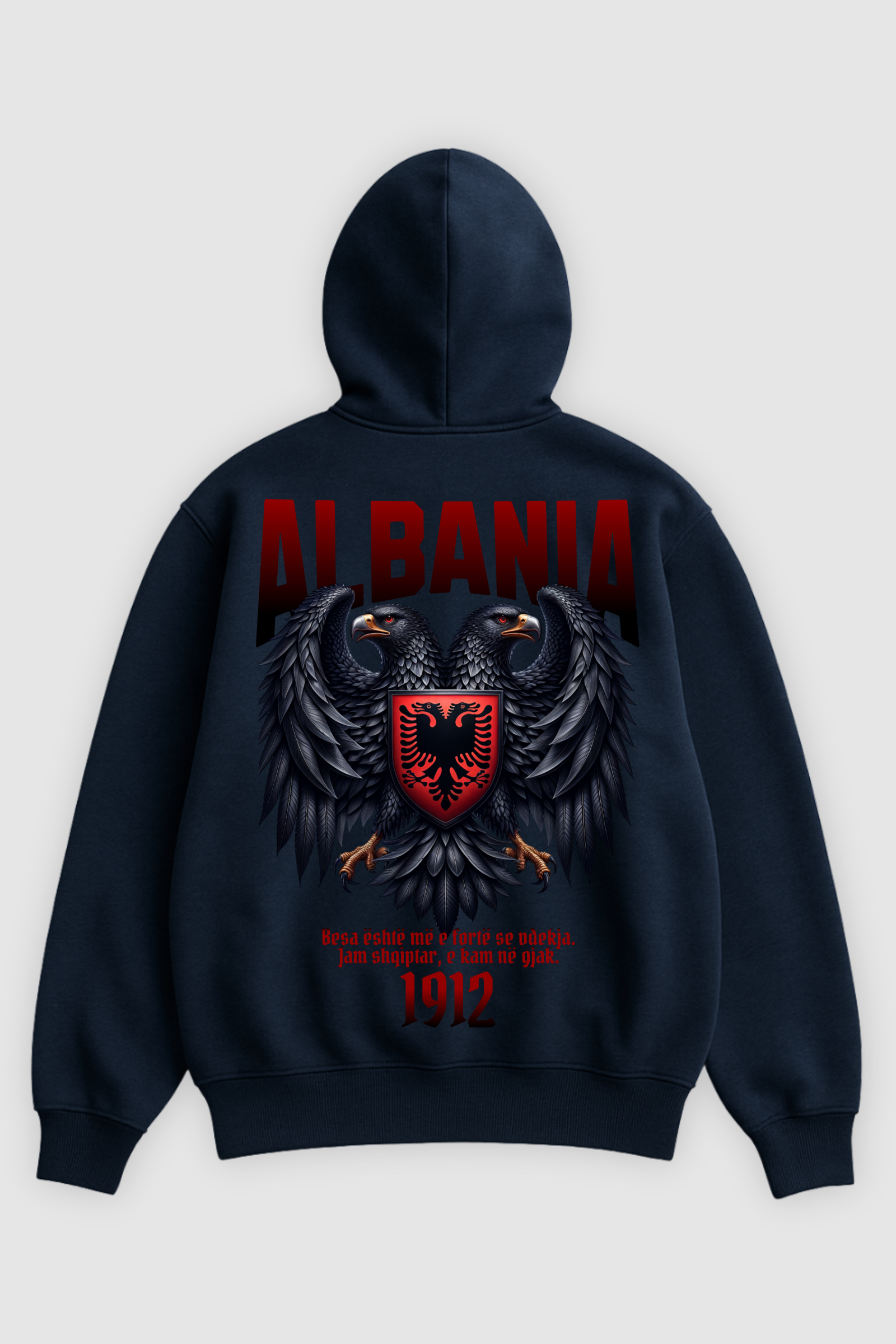 Albania 1912 | Heavy Oversized Zipper