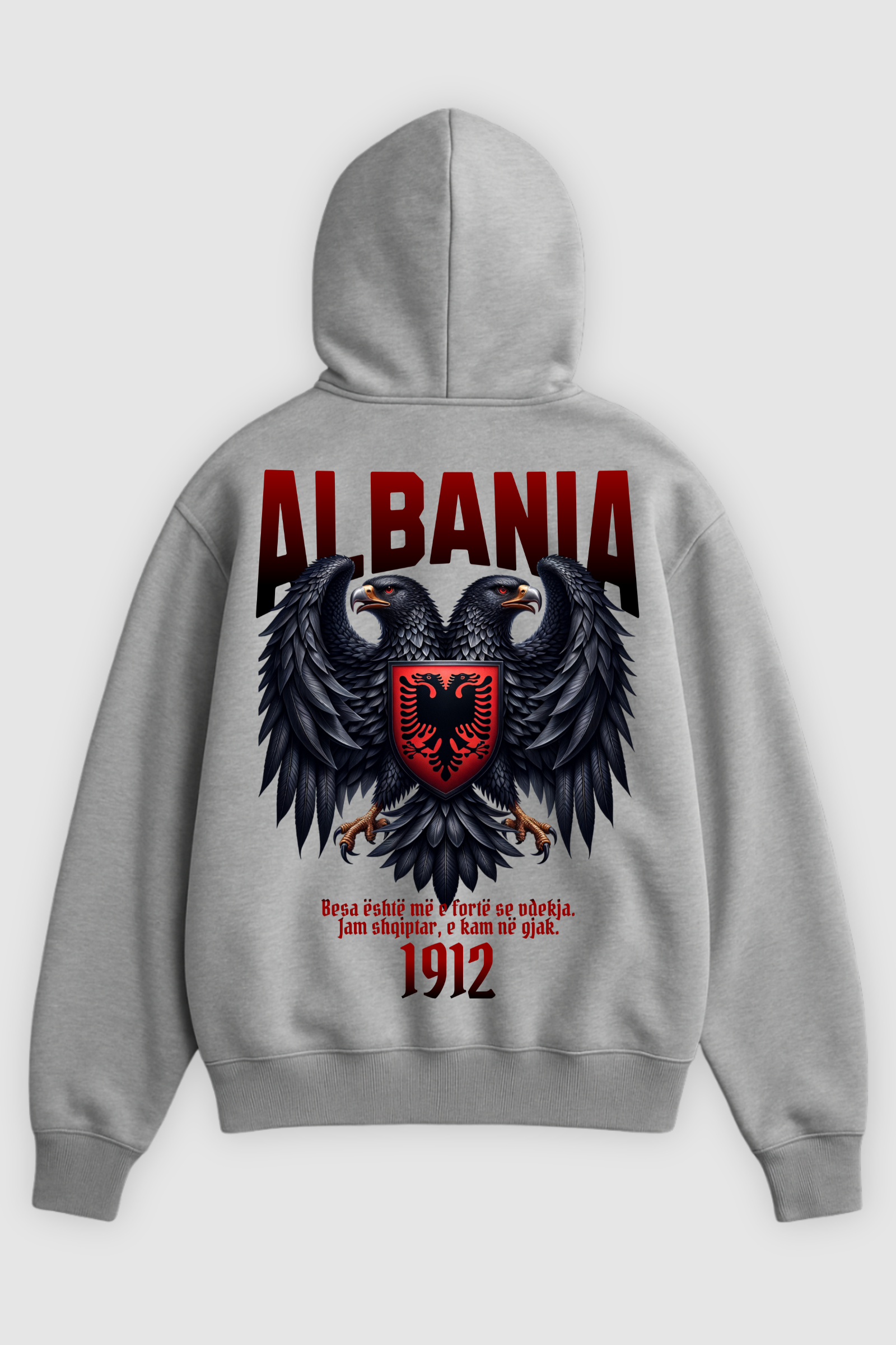 Albania 1912 | Heavy Oversized Zipper