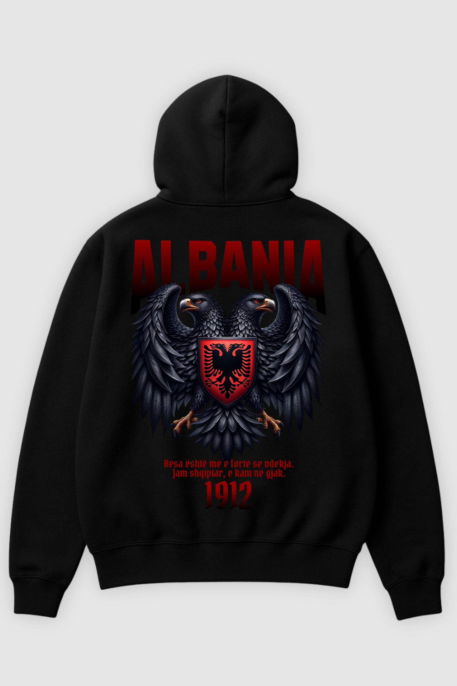 Albania 1912 | Heavy Oversized Zipper