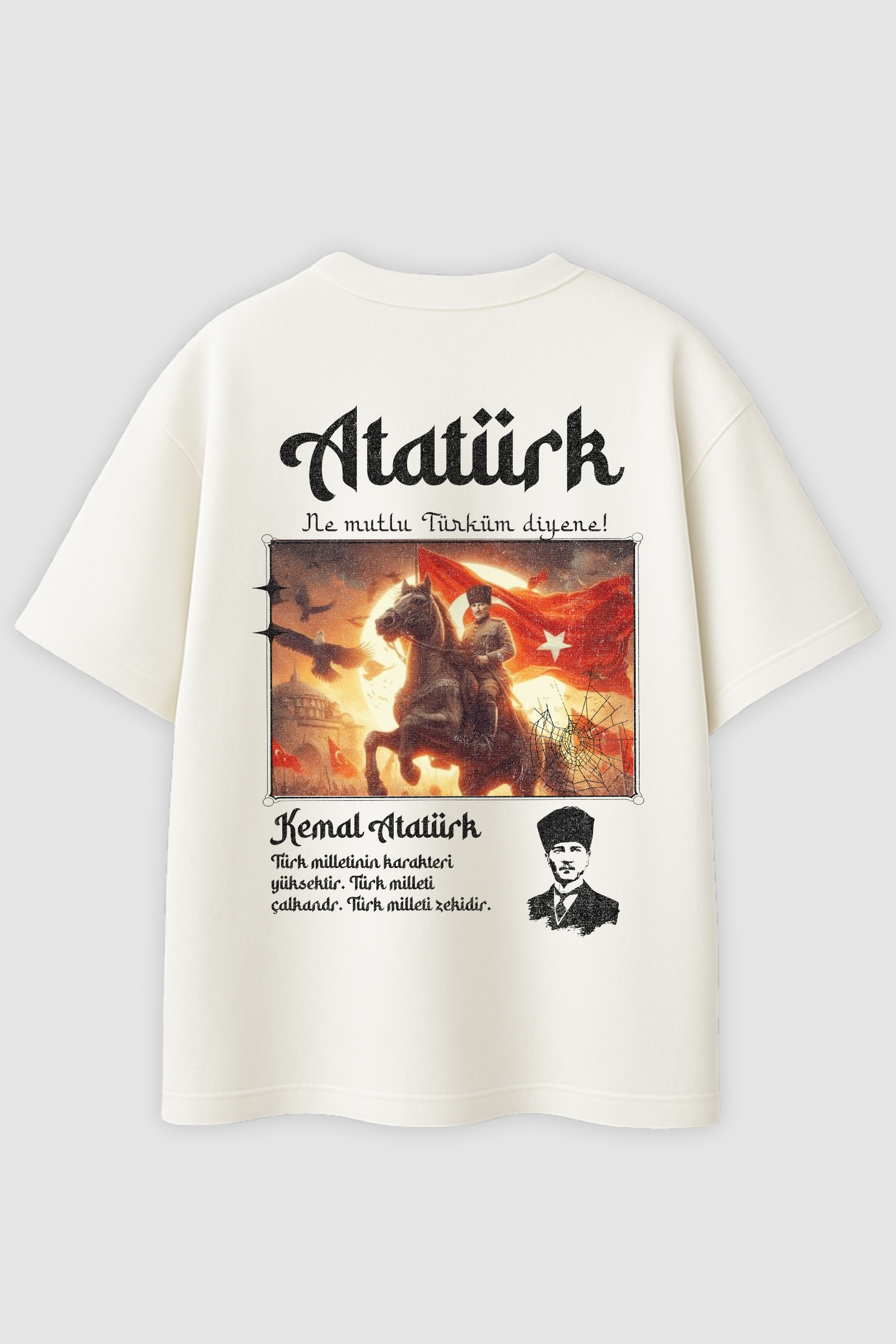 Kemal Atatürk | Heavy Oversized Shirt
