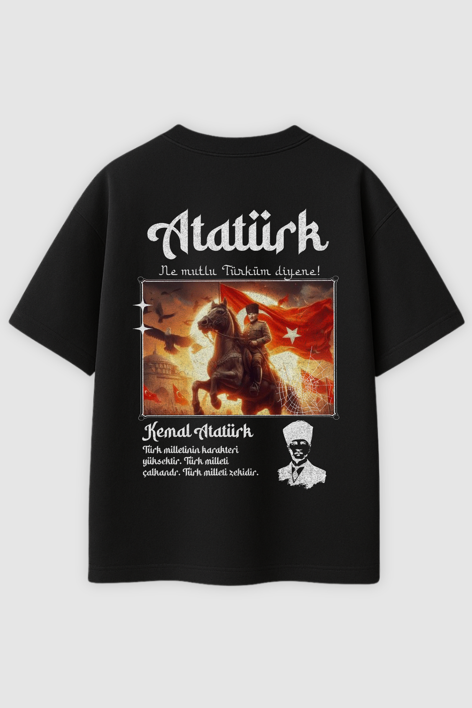 Kemal Atatürk | Heavy Oversized Shirt