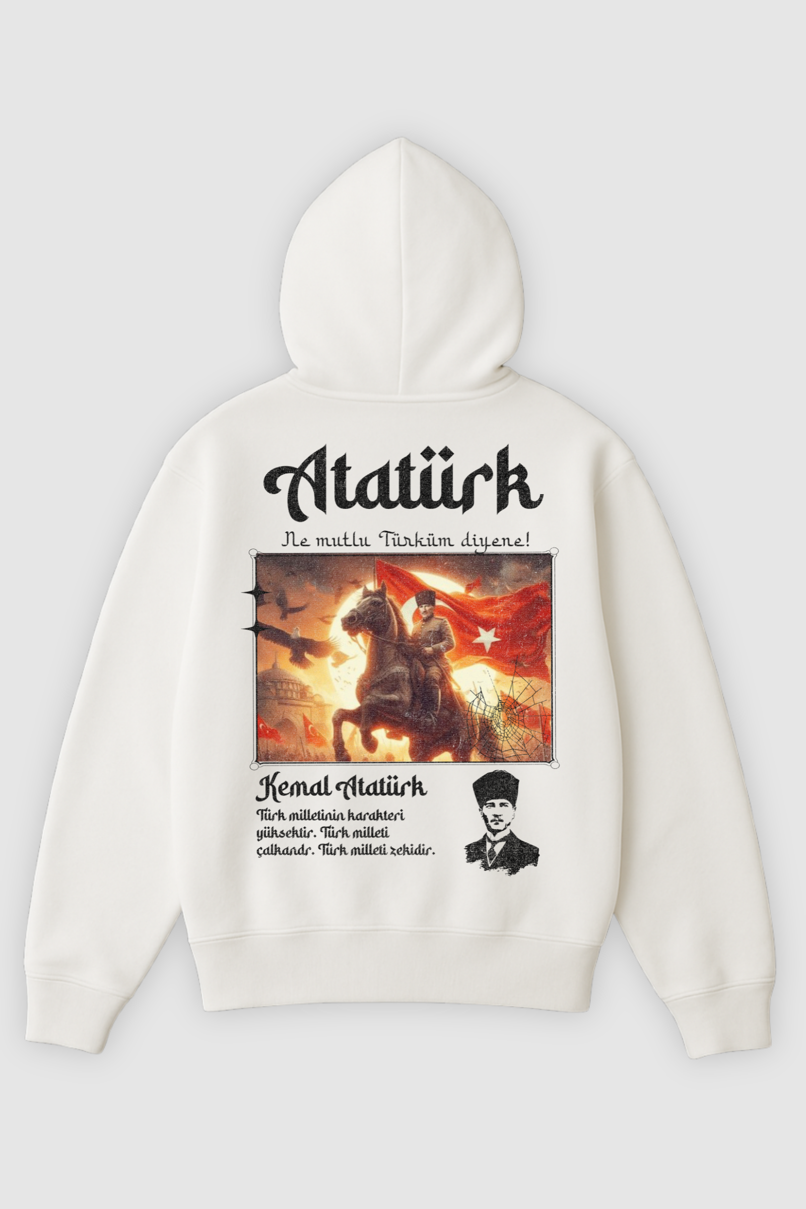 Kemal Atatürk | Heavy  Oversized Hoodie