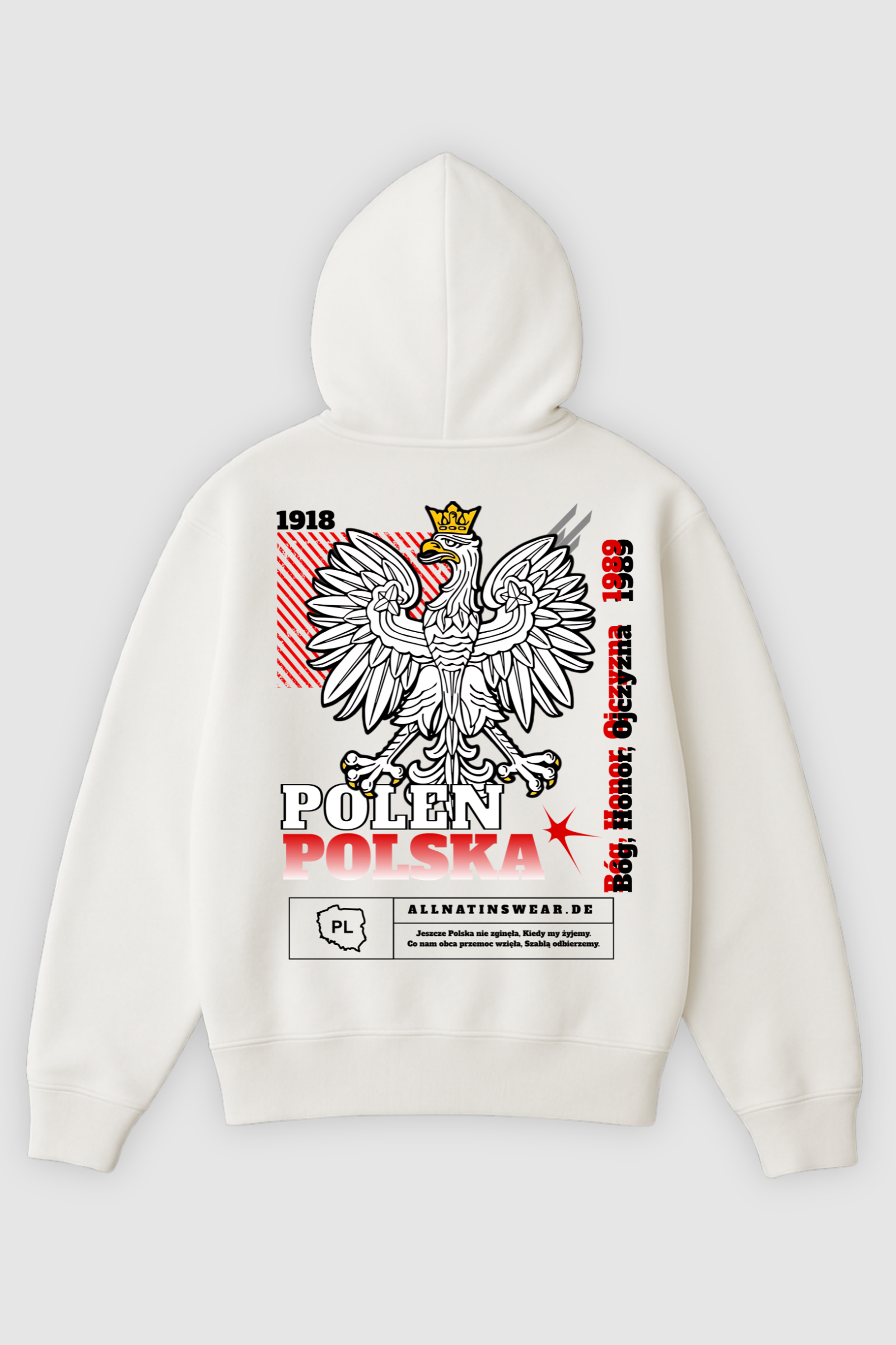 Polska | Heavy Oversized Hoodie