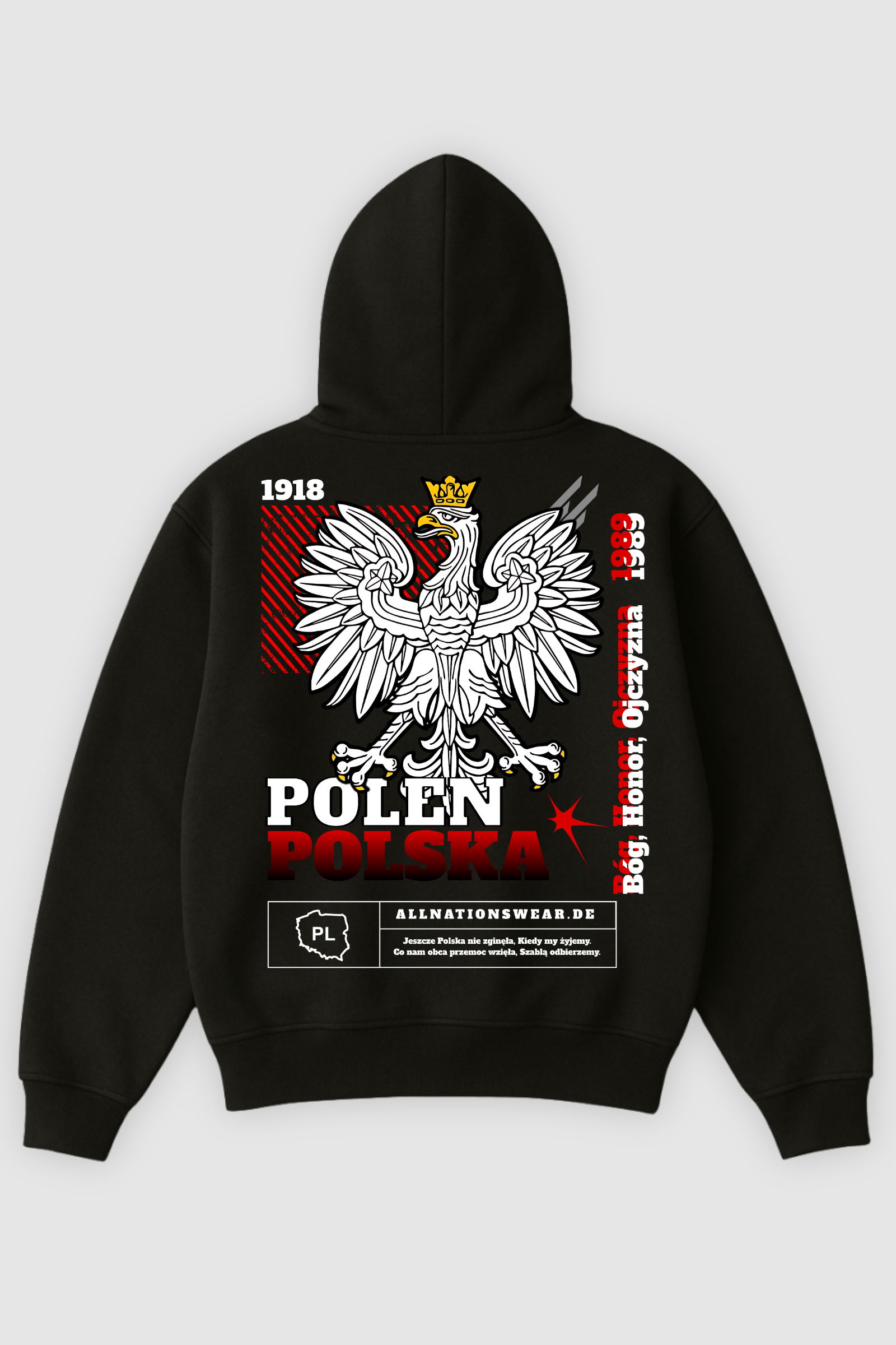 Polska | Heavy Oversized Hoodie