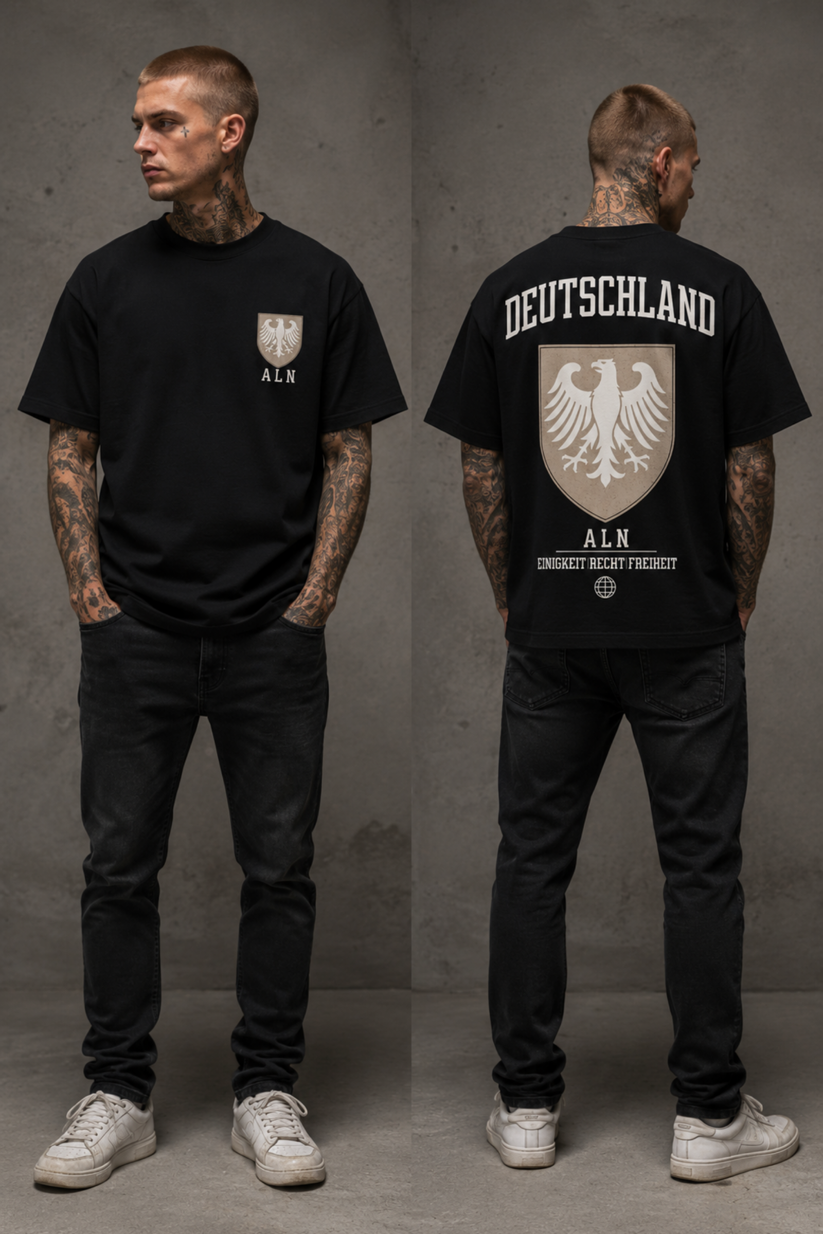 Deutschland ALN | Heavy Oversized Shirt