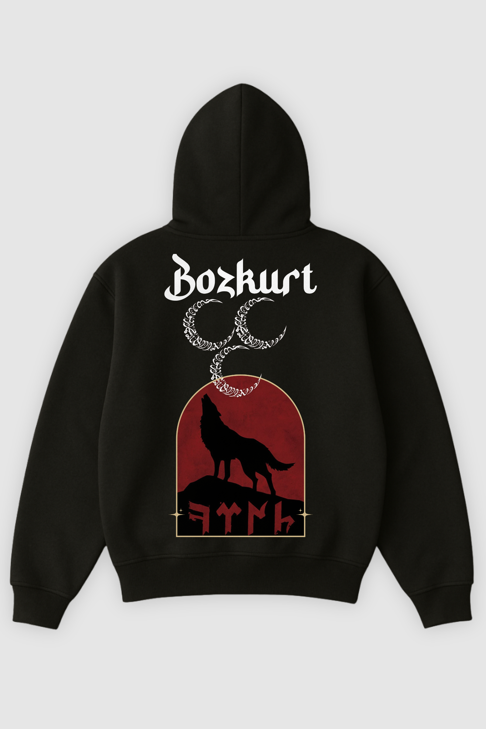 Bozkurt | Heavy Oversized Hoodie