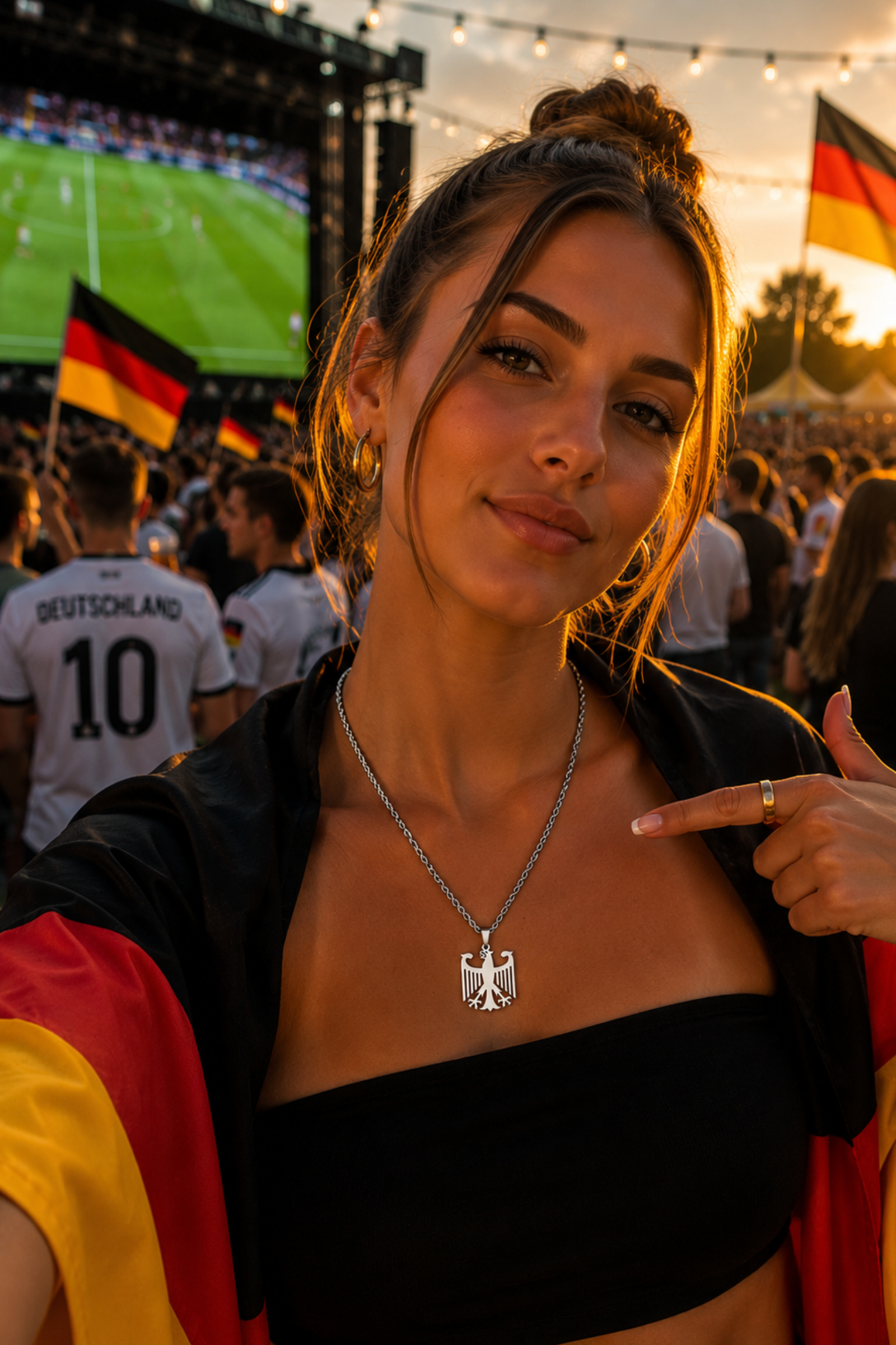 Deutschland Adler Kette